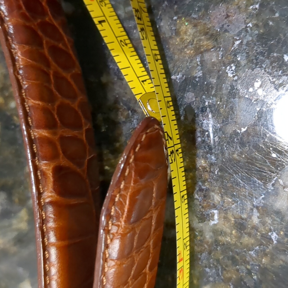 LRL Brown Leather Belt - Picture 7 of 8